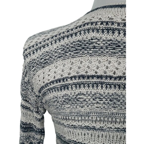 Free People Boho Button Front Asymmetrical Knit Cardigan Sweater • Fairy Grunge - Picture 12 of 16